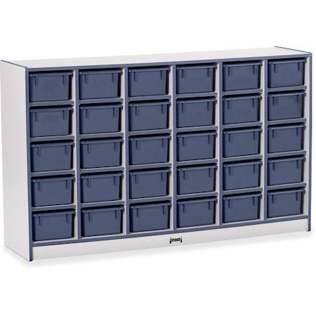 Jonti-Craft CUBBIE, 30 TRAY, WITH BINS, NY JNT0431JCWW112